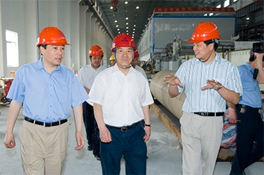 On May 25, 2007, Shi Wanpeng, then member of the Standing Committee of the Chinese People's Political Consultative Conference, deputy director of the Economic Committee, and president of the China Packaging Federation, and his party visited the company.